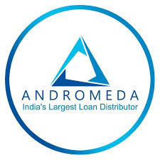 Andromeda company logo featuring stylized text Andromeda in bold modern font with a star motif above the lettering on a clean white background conveying a professional and aspirational tone